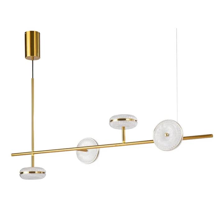 Produto Nova Luz: PEND.NORDECOR LED BAROK LIN 64W 3000K DOURADO R=2062
